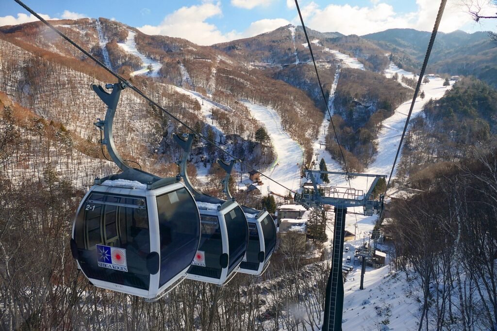 Shiga Kogen Ski Resort Gondola 1024x683