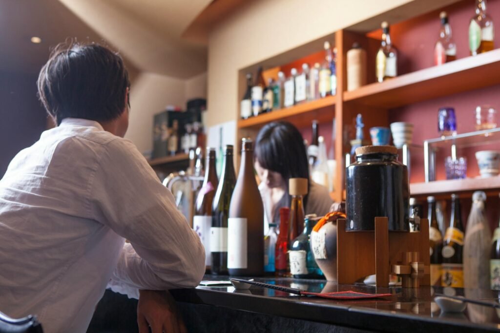 japon seul au bar