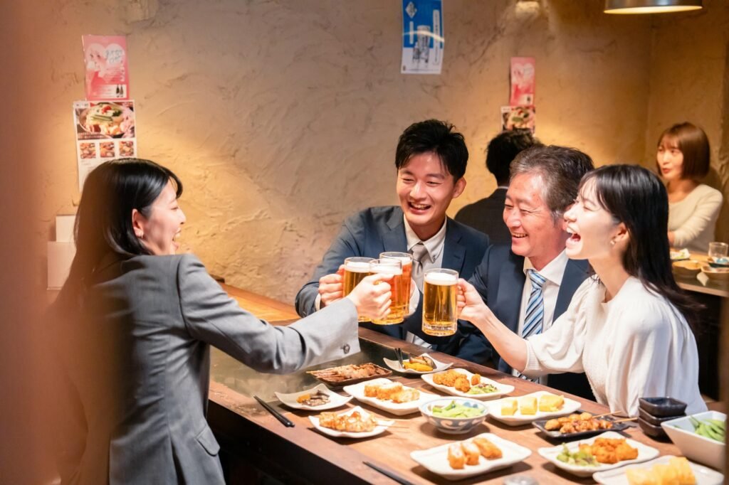 japonais dans un izakaya