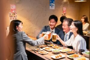 japonais dans un izakaya